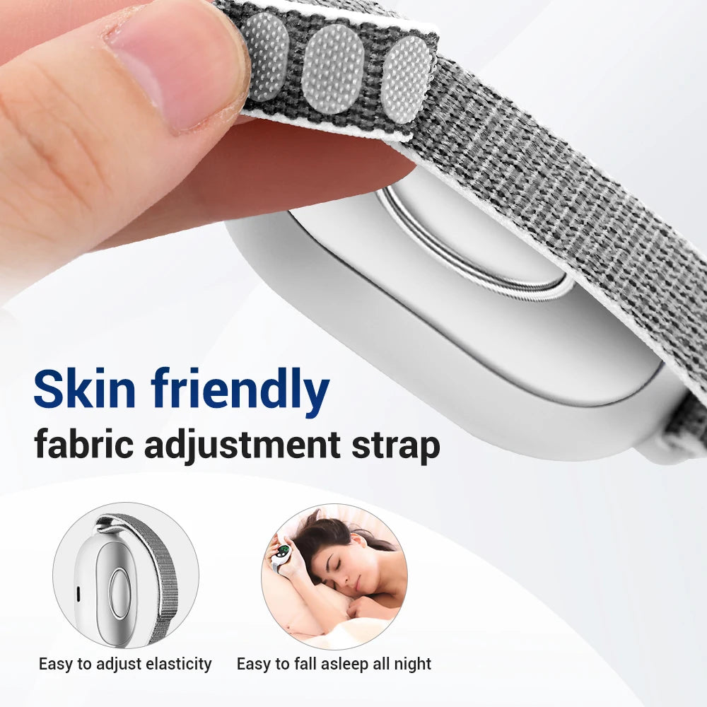 EMS Sleep Aid Device Microcurrent Sleep Aid Machine Sleep Instrument for Insomnia Stress Anxiety Relief Palm Pulse Massager